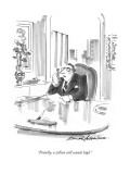 "Frankly, a zillion still sounds high." - New Yorker Cartoon Premium Giclee Print by Bernard Schoenbaum