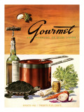 Gourmet Cover - March 1941 Premium Giclee Print by Henry Stahlhut