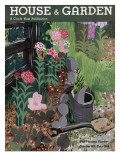 House & Garden Cover - October 1931 Premium Giclee Print by Witold Gordon