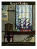 House & Garden Cover - April 1919 Premium Giclee Print by Harry Richardson