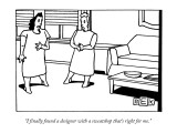 "I finally found a designer with a sweatshop that's right for me." - New Yorker Cartoon Premium Giclee Print by Bruce Eric Kaplan
