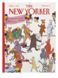The New Yorker Cover - February 11, 1991 Premium Giclee Print by Danny Shanahan