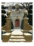 House & Garden - December 1930 Premium Giclee Print by Pierre Brissaud
