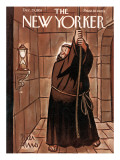 The New Yorker Cover - December 29, 1951 Premium Giclee Print by Peter Arno