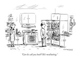 "Can he call you back? He's meditating." - New Yorker Cartoon Premium Giclee Print by David Sipress