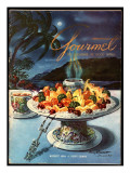 Gourmet Cover - August 1954 Premium Giclee Print by Henry Stahlhut