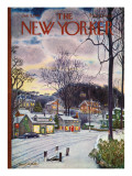 The New Yorker Cover - January 9, 1965 Premium Giclee Print by Albert Hubbell