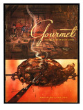 Gourmet Cover - February 1953 Premium Giclee Print by Henry Stahlhut