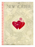 The New Yorker Cover - February 16, 1952 Premium Giclee Print by Ilonka Karasz