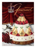Gourmet Cover - June 1953 Premium Giclee Print by Henry Stahlhut