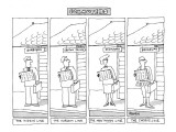 "Commuters" - New Yorker Cartoon Premium Giclee Print by Jack Ziegler