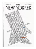 The New Yorker Cover - July 5, 1976 Premium Giclee Print by Lou Myers