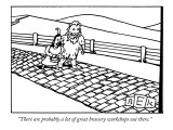 "There are probably a lot of great bravery workshops out there." - New Yorker Cartoon Premium Giclee Print by Bruce Eric Kaplan