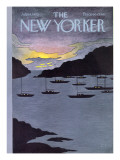 The New Yorker Cover - July 14, 1975 Premium Giclee Print by Charles E. Martin