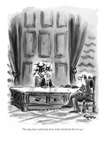 "One day I just reached deep down inside myself and there he was." - New Yorker Cartoon Premium Giclee Print by Lee Lorenz