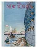 The New Yorker Cover - September 8, 1945 Premium Giclee Print by Alan Dunn