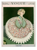 Vogue Cover - April 1916 Premium Giclee Print by George Wolfe Plank