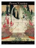 House & Garden Cover - July 1920 Premium Giclee Print by H. George Brandt