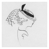 Vogue - March 1935 Premium Giclee Print by Marcel Vertes