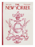 The New Yorker Cover - April 5, 1969 Premium Giclee Print by Frank Modell