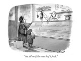"You tell me if the roast beef is fresh." - New Yorker Cartoon Premium Giclee Print by Harry Bliss