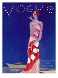 Vogue Cover - July 1926 Premium Giclee Print by Eduardo Garcia Benito