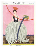 Vogue Cover - May 1922 Premium Giclee Print by George Wolfe Plank