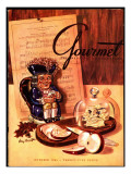 Gourmet Cover - October 1945 Premium Giclee Print by Henry Stahlhut