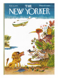 The New Yorker Cover - February 10, 1975 Premium Giclee Print by Joseph Low