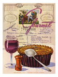 Gourmet Cover - October 1944 Premium Giclee Print by Henry Stahlhut