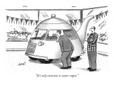 "It's only emission is water vapor." - New Yorker Cartoon Premium Giclee Print by Tom Cheney