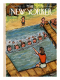 The New Yorker Cover - August 21, 1954 Premium Giclee Print by Abe Birnbaum