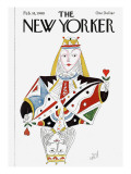 The New Yorker Cover - February 18, 1980 Premium Giclee Print by Paul Degen