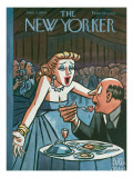The New Yorker Cover - June 5, 1954 Premium Giclee Print by Peter Arno