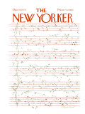 The New Yorker Cover - December 15, 1975 Premium Giclee Print by James Stevenson