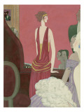 Vogue - January 1923 Premium Giclee Print by Georges Lepape