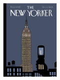 The New Yorker Cover - October 3, 2005 Premium Giclee Print by Chris Ware