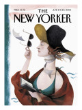 The New Yorker Cover - June 13, 2005 Premium Giclee Print by Ana Juan