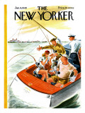 The New Yorker Cover - January 8, 1949 Premium Giclee Print by Constantin Alajalov