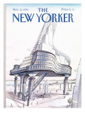 The New Yorker Cover - November 12, 1990 Premium Giclee Print by Paul Degen