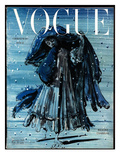 Vogue Cover - December 1948 Premium Giclee Print by Eugene Berman