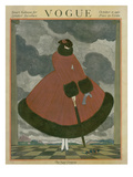 Vogue Cover - October 1916 Premium Giclee Print by George Wolfe Plank