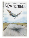 The New Yorker Cover - August 27, 1973 Premium Giclee Print by Ronald Searle
