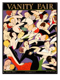 Vanity Fair Cover - February 1926 Premium Giclee Print by A. H. Fish