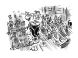 "It's definitely a change of tactics, but the over-all strategy remains th…" - New Yorker Cartoon Premium Giclee Print by Lee Lorenz