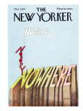 The New Yorker Cover - March 7, 1970 Premium Giclee Print by Saul Steinberg