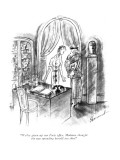 "We've given up our Paris office. Madame thought she was spreading herself …" - New Yorker Cartoon Premium Giclee Print by Barbara Shermund