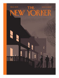 The New Yorker Cover - November 2, 2009 Premium Giclee Print by Chris Ware