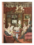 The New Yorker Cover - February 4, 1950 Premium Giclee Print by Mary Petty