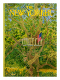The New Yorker Cover - July 3, 1971 Premium Giclee Print by Ilonka Karasz